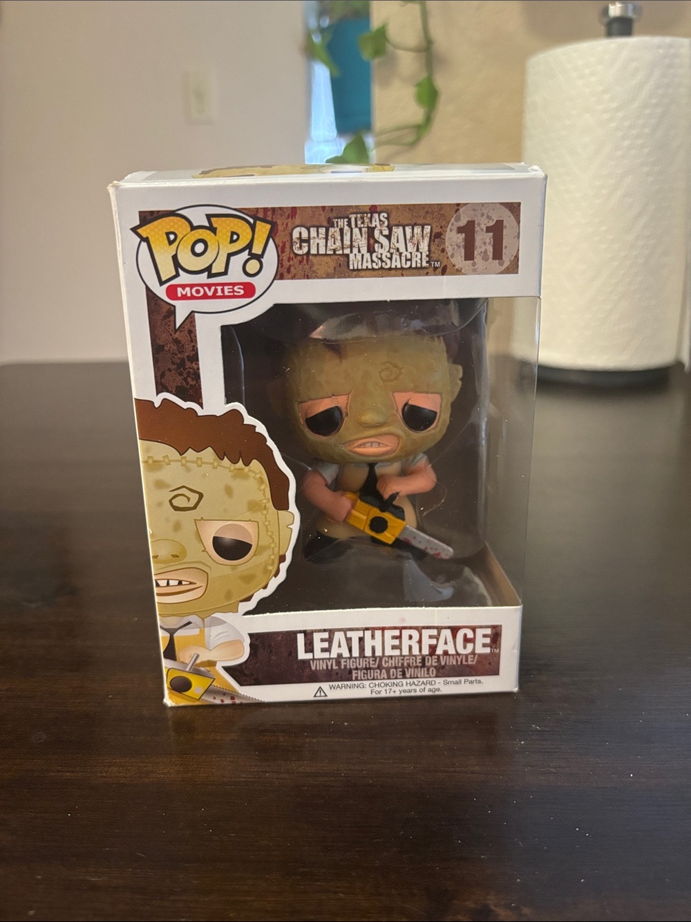 Funko Leatherface Pop! Vinyl Figure - Green, Brown